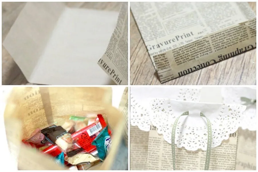 Как использовать газеты в декорировании: 10 идей с инструкциями