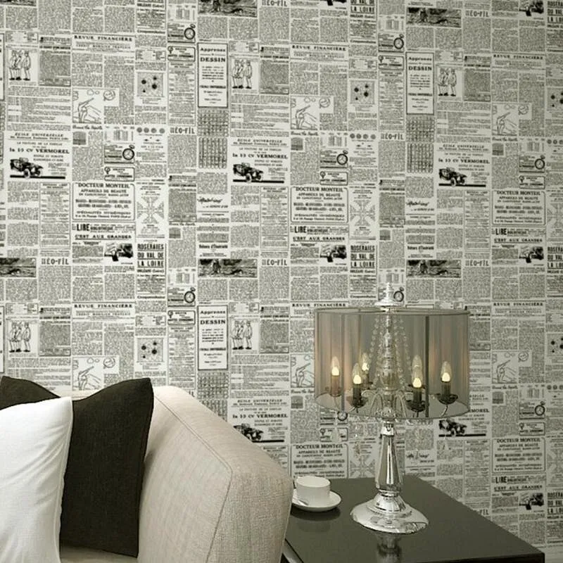 Как использовать газеты в декорировании: 10 идей с инструкциями