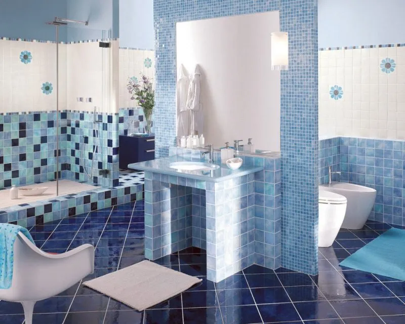 Оформление ванной - основные правила дизайна и подбора аксессуаров. 135+ современных фото идей