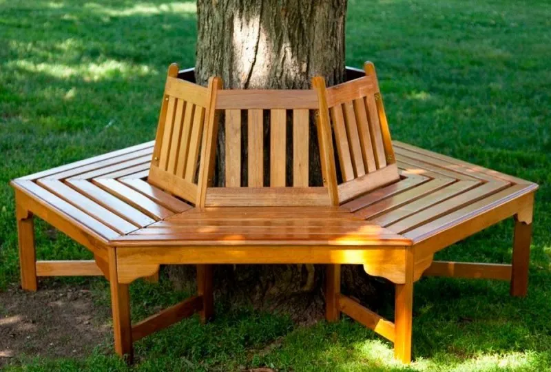 Садовая мебель из дерева