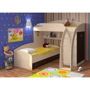 Двухъярусная кровать Соня 1+2 (Комплект)