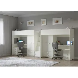Двухъярусная кровать Легенда AA606-606 с тумбами