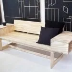 Мини диван из фанеры