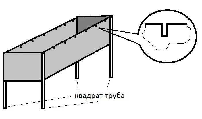 Мангал из металла своими руками