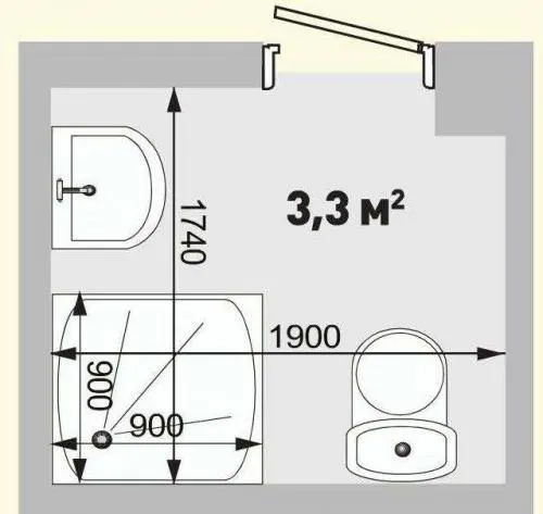 Оптимальный размер совмещенного санузла в частном доме. Нормативно-правовая база