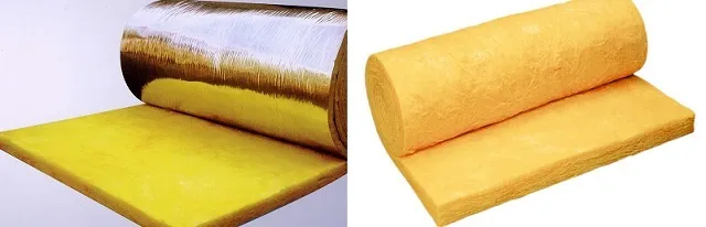 Плиты или маты стекловаты обычно отличает явный желтоватый оттенок