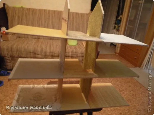  Игрушка, Куклы, Мастер-класс Выпиливание, Декупаж, Лепка, Макет, Моделирование: Недостроеный долгострой Бумага, Бусинки, Клей, Краска, Материал бросовый, Пластика, Фанера. Фото 12