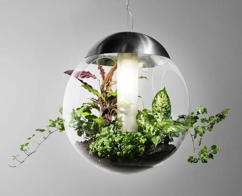 Интересная идея создания подсветки для мини-сада