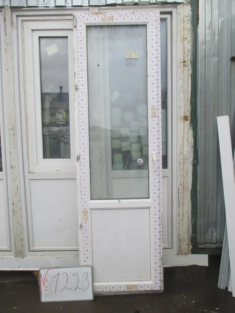 Пластиковая дверь 1500х2100