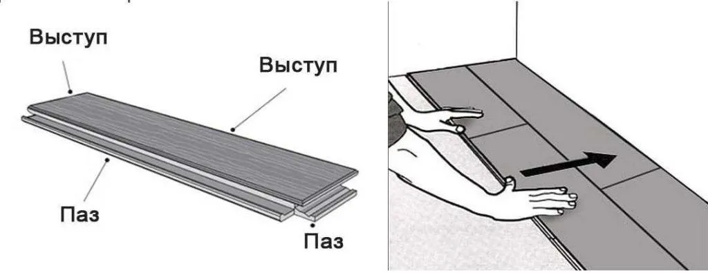 Укладка с замком