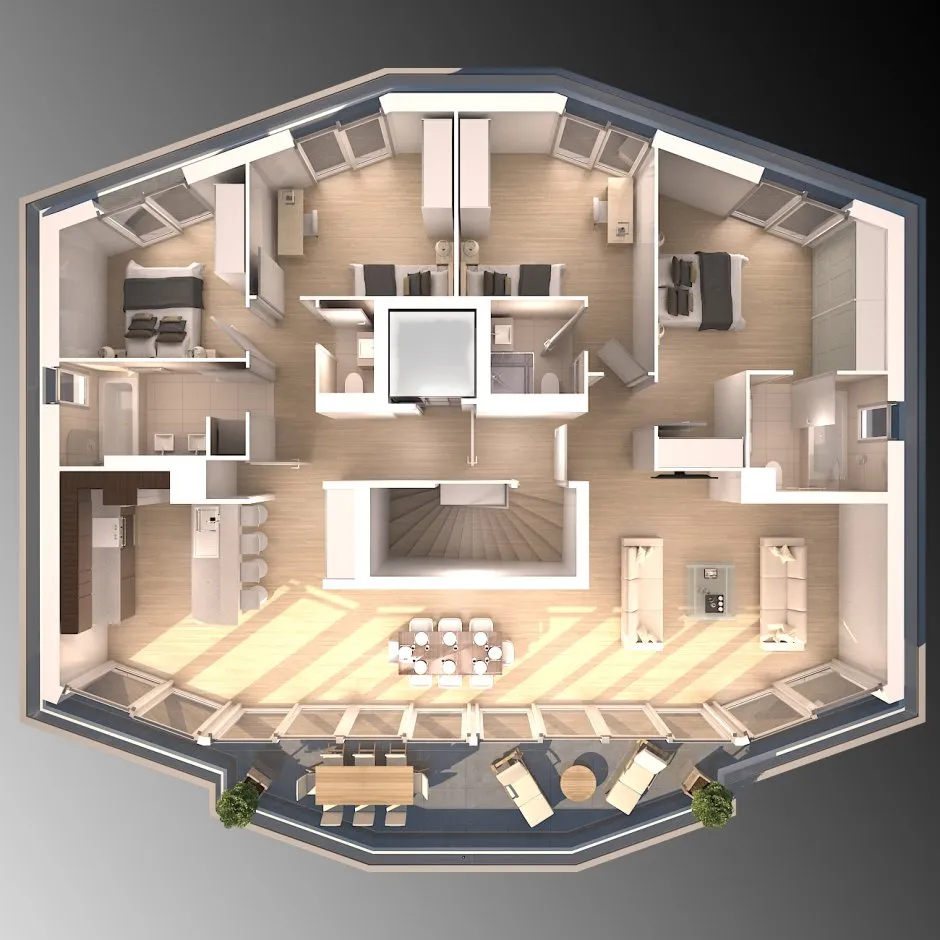 Floorplan 3д