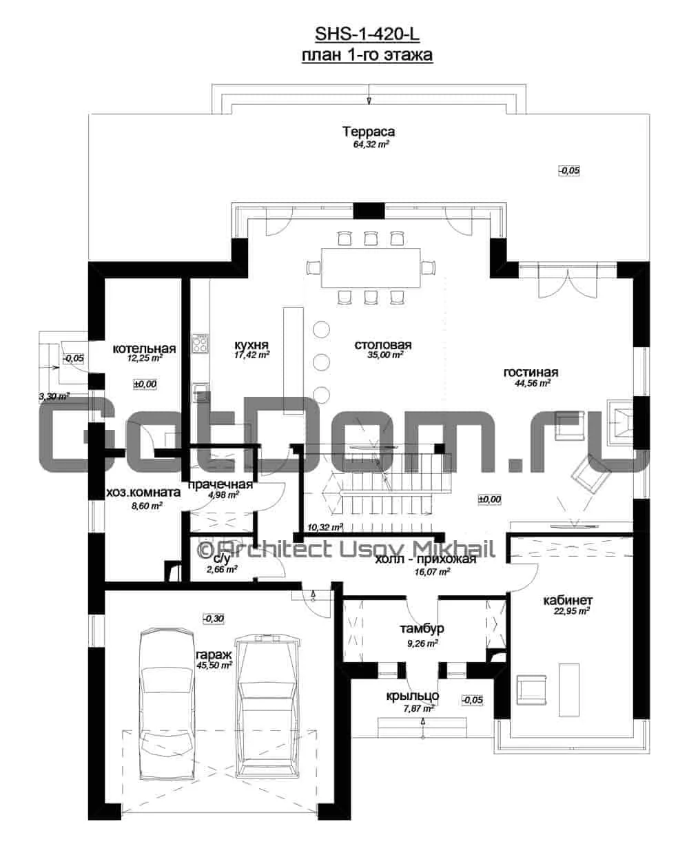 План дома SHS-1-420-L