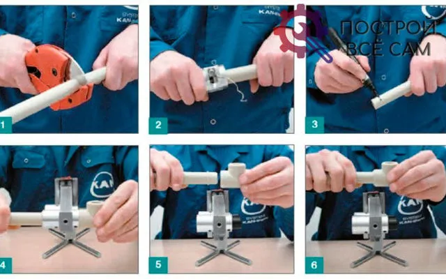 Сантехника как соединять пластиковые трубы