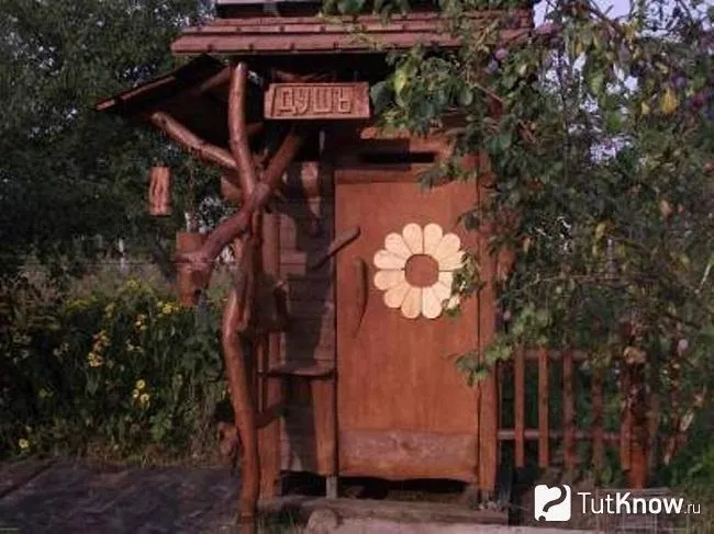 Летний душь для дачи