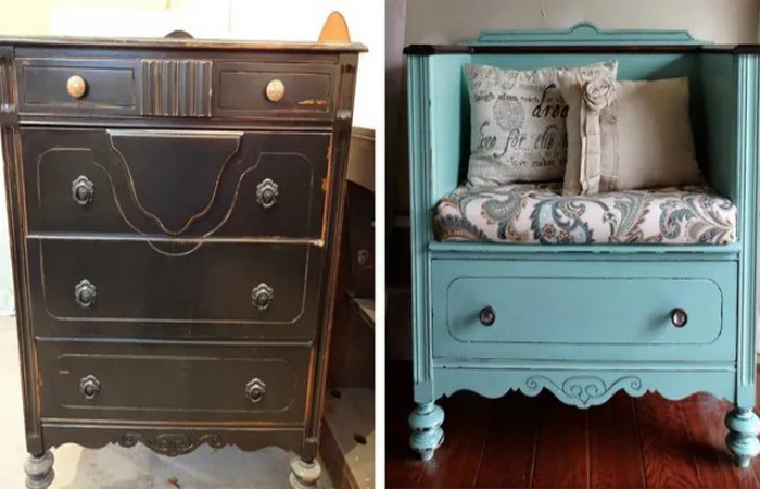 16 примеров превращения старой мебели в ...