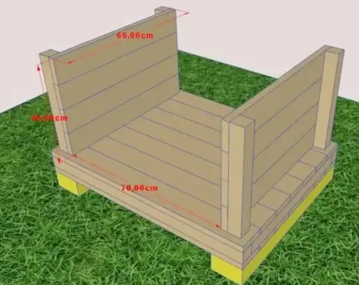 Как сделать будку для собак из дерева своими руками