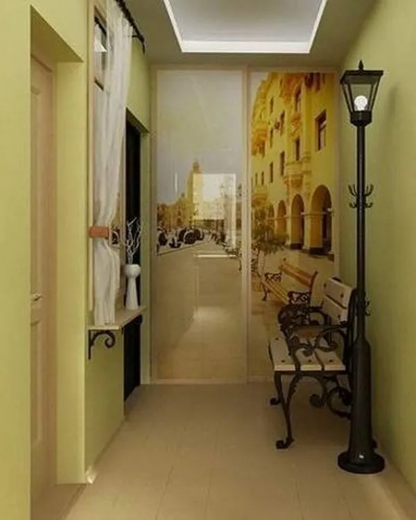 дизайн узкого коридора в квартире фото 