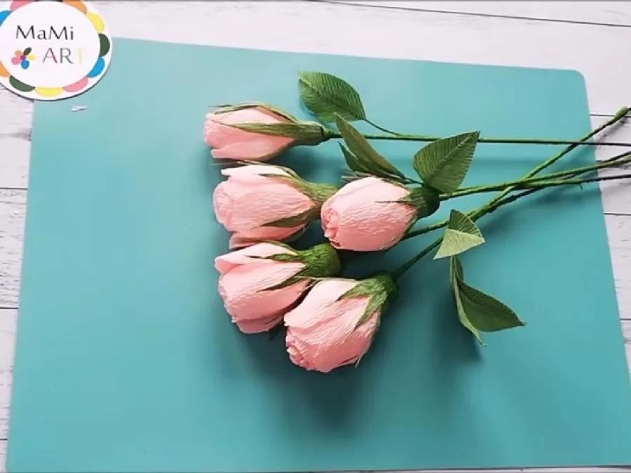 Цветок из бумаги