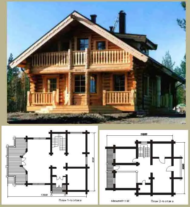 Индивидуальные проекты деревянных домов ...