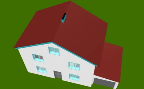 Проект дома в 2D и 3D формате