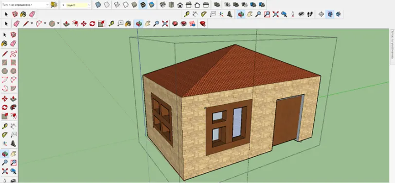 Проект дома в 3D формате