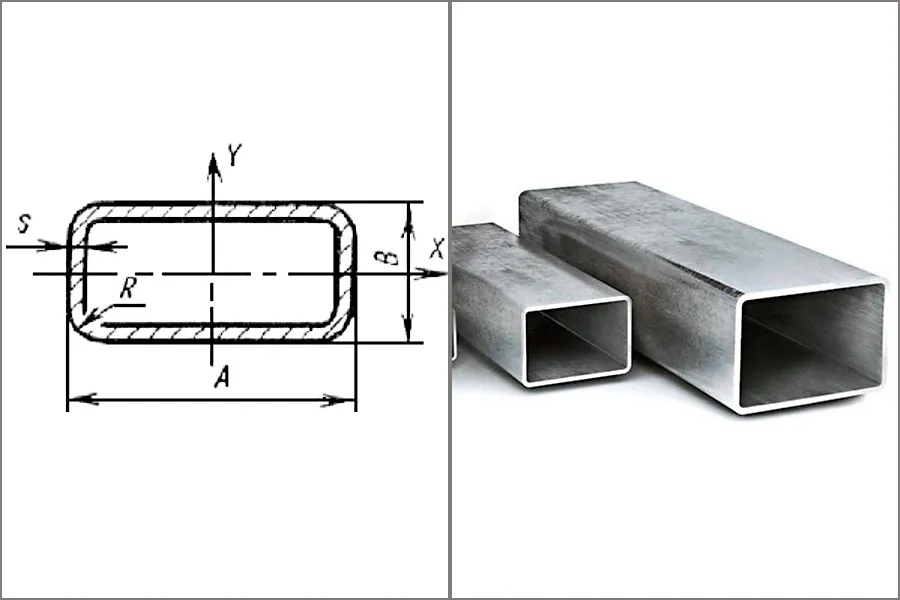 прямоугольная профильная труба