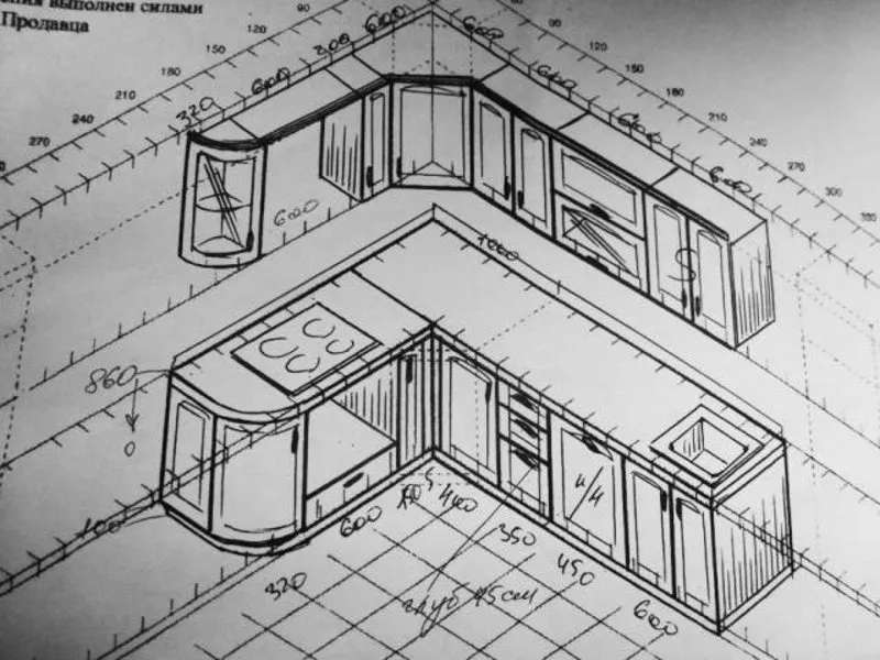 эскиз кухни