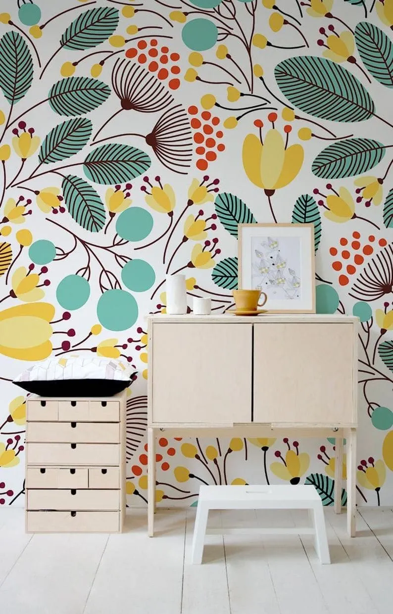 Вдохновляющее цветовое решение для дизайна комнаты в стиле эко