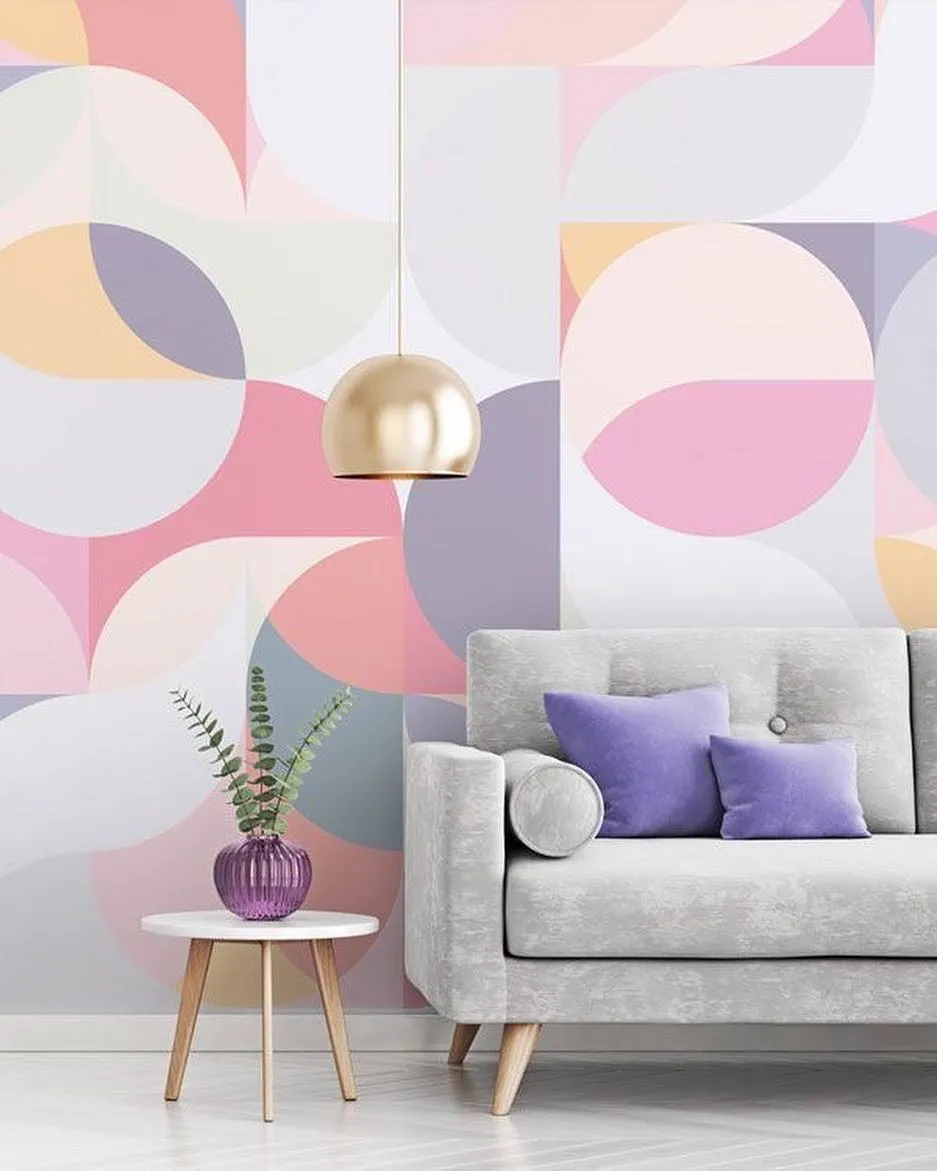Правильное распределении цвета - важнейший фактор декорирования стен обоями