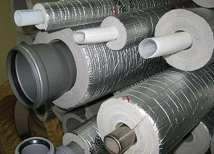 Утепляющая скорлупа для прокладки канализационных труб в земле Утеплитель для прокладки канализационных труб под землей